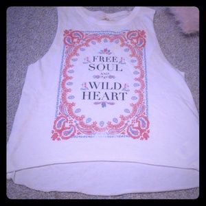 EUC Hollister tank top. size small